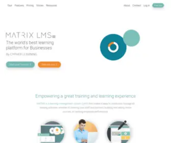 Matrixlms.com.au(MATRIX is a cloud) Screenshot