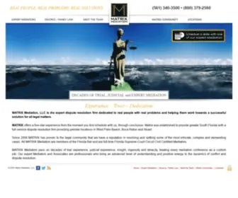 Matrixmediation.com(Matrix Mediation) Screenshot