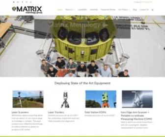 Matrixmetrology.com(Matrix Metrology) Screenshot