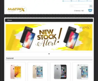 Matrixpreowned.com(Matrix Preowned Devices) Screenshot