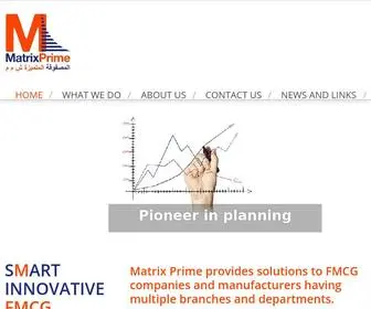 Matrixprime-Solutions.com(Matrix Prime) Screenshot