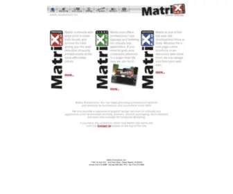 Matrixpro.com(Matrix Production) Screenshot