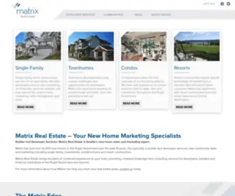 Matrixrealestate.com(Matrix Real Estate) Screenshot