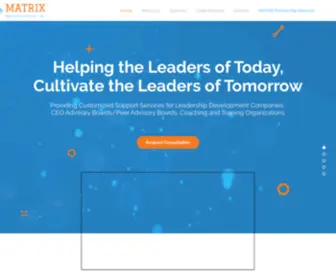 Matrixresource.net(MATRIX Business Resource Inc) Screenshot