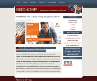 Matrixsecurity.com(Matrix Security) Screenshot