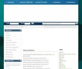 Matrixsjn.com.br(Provedor de internet via radio) Screenshot