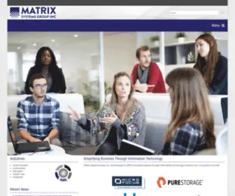 Matrixsysinc.com(Matrixsysinc) Screenshot