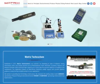 Matrixtechnochem.com(Matrixtechnochem) Screenshot