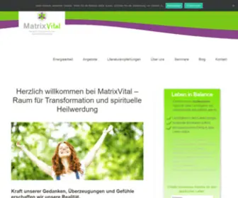 Matrixvital.com(Energetische) Screenshot