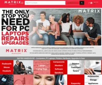 Matrixwarehouse.co.za(Computer Stores Nationwide) Screenshot