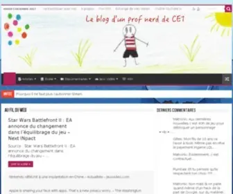 Matronix.fr(Le blog d'un prof de primaire) Screenshot