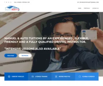 Matsdrivingschool.com(MATT'S DRIVING SCHOOL) Screenshot