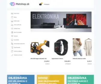 Matshop.sk(Sprostredkovanie) Screenshot