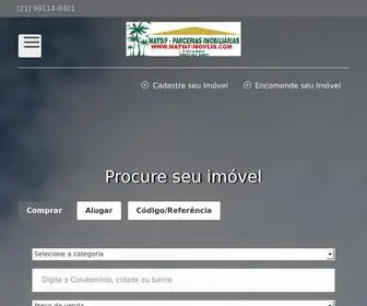 Matsifimoveis.cim.br(COMPRA,VENDA,LOCAÇÃO,AVALIAÇÃO JUDICIAL,LEGALIZAÇÃO) Screenshot