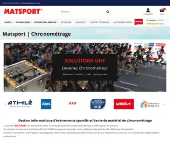 Matsport.fr(Chronométrage) Screenshot