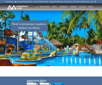 Matsubaramaceio.com.br(Bem-vindo ao Matsubara Hotel Maceió) Screenshot