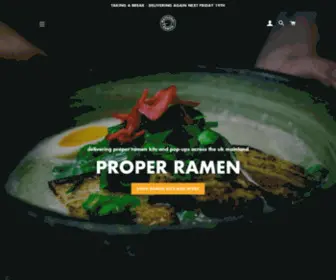 Matsudai.co.uk(Matsudai Ramen) Screenshot