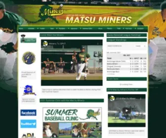 Matsuminers.org(Matsu Miners) Screenshot