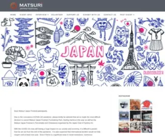 Matsurisydney.com(MATSURI JAPAN FESTIVAL SYDNEY) Screenshot