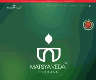 Matsyaveda.com(MatsyaVeda Herbal Supplements Store) Screenshot