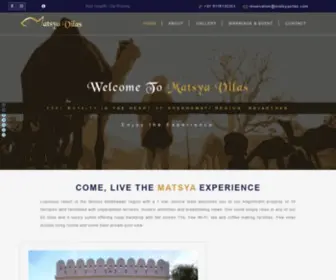 Matsyavilas.com(Matsyavilas) Screenshot