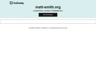 Matt-Smith.org(Matt Smith) Screenshot