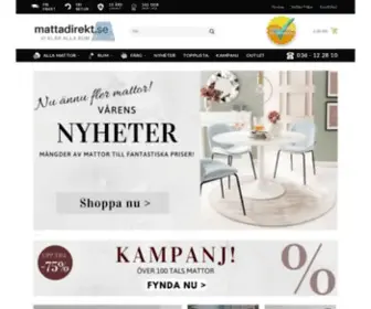 Mattadirekt.se(Mattor online) Screenshot