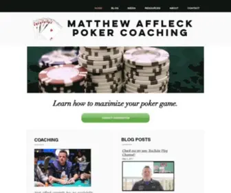 Mattaffleck.com(Matt Affleck) Screenshot