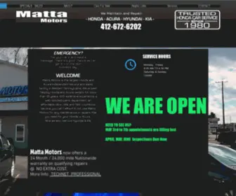 Mattamotors.com(Matta Motors) Screenshot