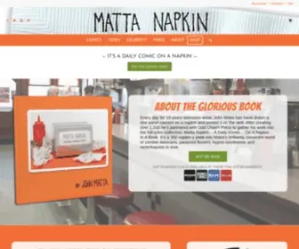 Mattanapkin.com(Matta Napkin) Screenshot