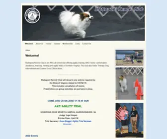 Mattaponikennelclub.com(Agility) Screenshot