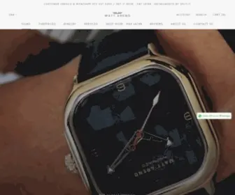 Mattarend.co.za(Innovative Watchmaking) Screenshot