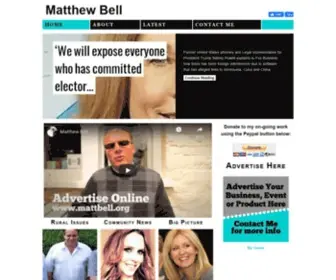 Mattbell.org(Matthew Bell) Screenshot