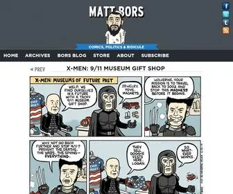 Mattbors.com(Matt Bors) Screenshot