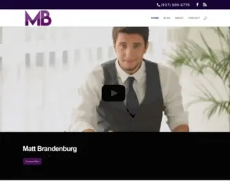 Mattbrandenburg.com(Matt Brandenburg) Screenshot