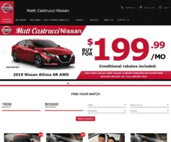 Mattcastruccinissan.com(Matt Castrucci Nissan) Screenshot