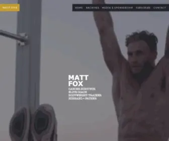 MattcFox.com(Matt Fox) Screenshot