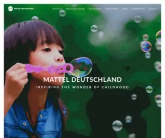 Mattel.de(Mattel Deutschland) Screenshot