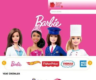 Matteloyuncakkutusu.com(Ana sayfa) Screenshot