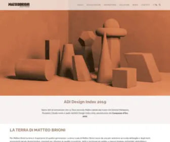 Matteobrioni.com(Clay wall plaster finishes and Italian natural clay products by Matteo Brioni) Screenshot