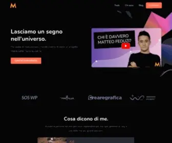 Matteofeduzi.com(Matteo Feduzi) Screenshot