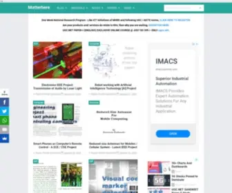 Matterhere.com(Materials Notes Papers PDF Download) Screenshot