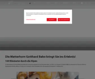 Matterhorngotthardbahn.ch(Matterhorngotthardbahn) Screenshot