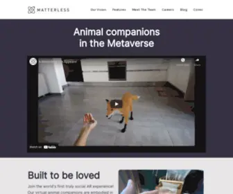Matterless.com(Matterless) Screenshot