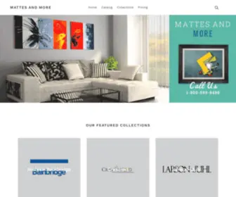 Mattesandmore.com(Mattes and More) Screenshot