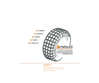 Matteuzzi-SRL.com(Equipment for the tyre and retreading industries) Screenshot