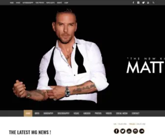 Mattgoss.la(Matt Goss) Screenshot