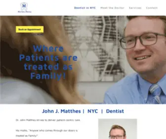 Matthesdental.com(Matthes Dental) Screenshot