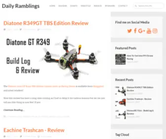 Matthew-Evans.info(Daily Ramblings) Screenshot