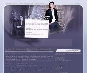 Matthew-Goode.net(Chasing Matthew Goode) Screenshot